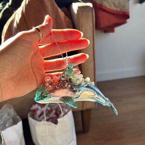 Beautiful dolphin ornament